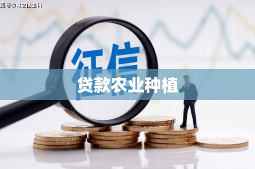 黄山贷款农业种植