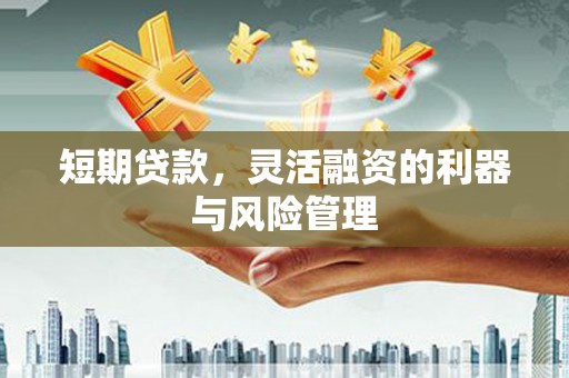 黄山短期贷款，灵活融资的利器与风险管理