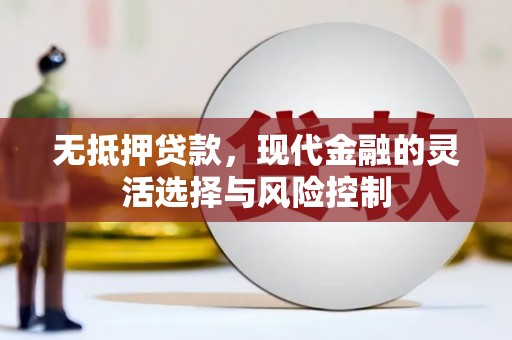 黄山无抵押贷款，现代金融的灵活选择与风险控制