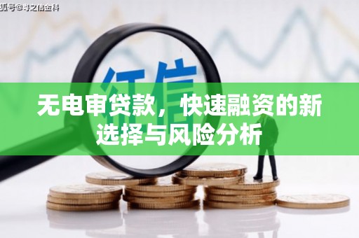 黄山无电审贷款，快速融资的新选择与风险分析