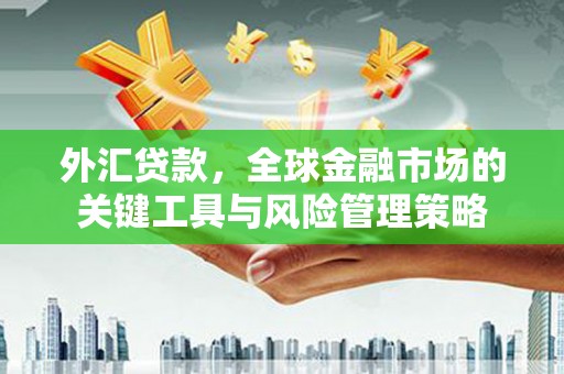 黄山外汇贷款，全球金融市场的关键工具与风险管理策略
