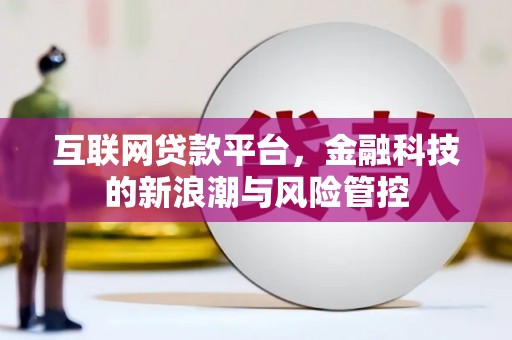 黄山互联网贷款平台，金融科技的新浪潮与风险管控