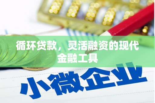黄山循环贷款，灵活融资的现代金融工具